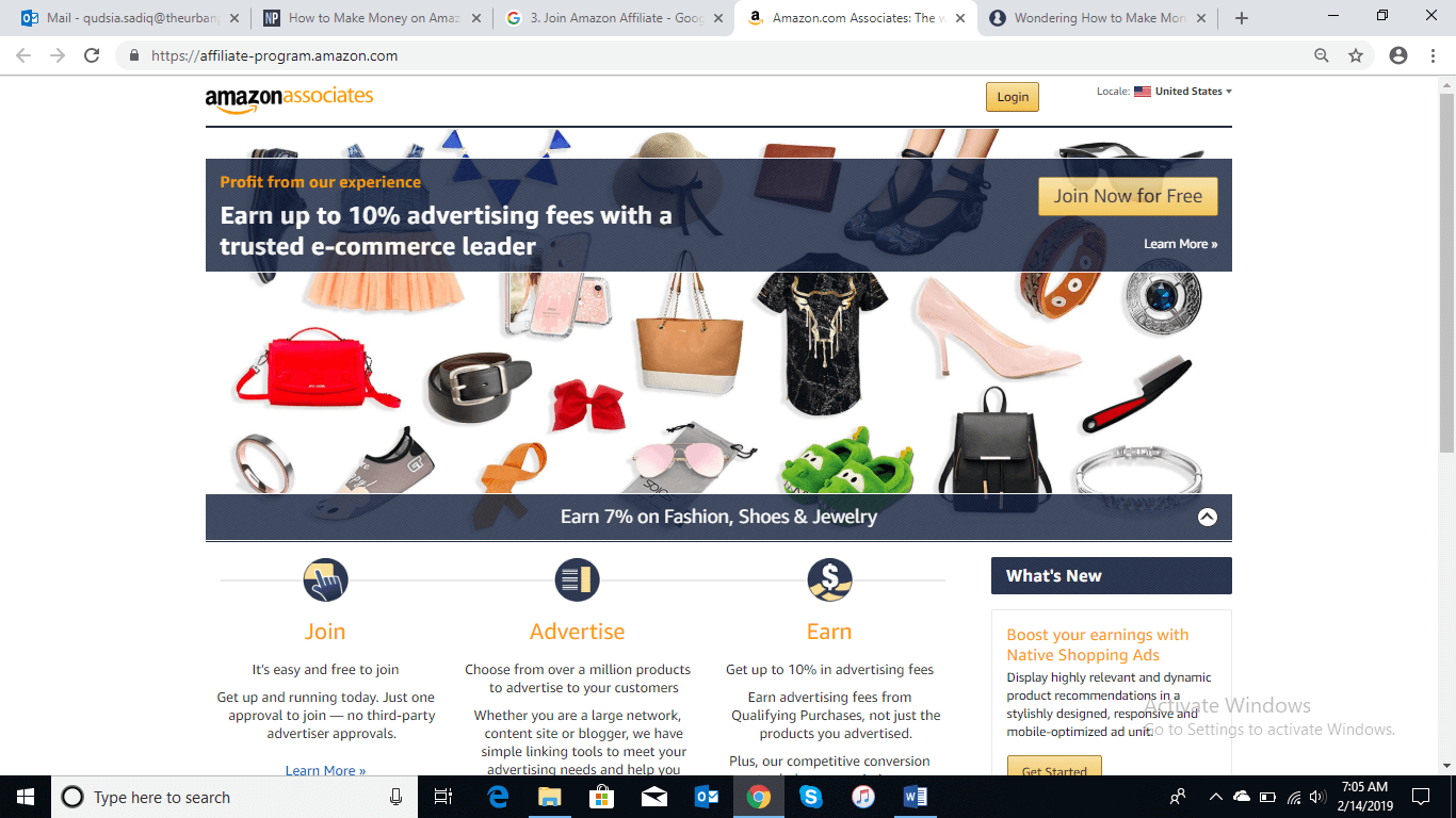 Join Amazon Affiliate