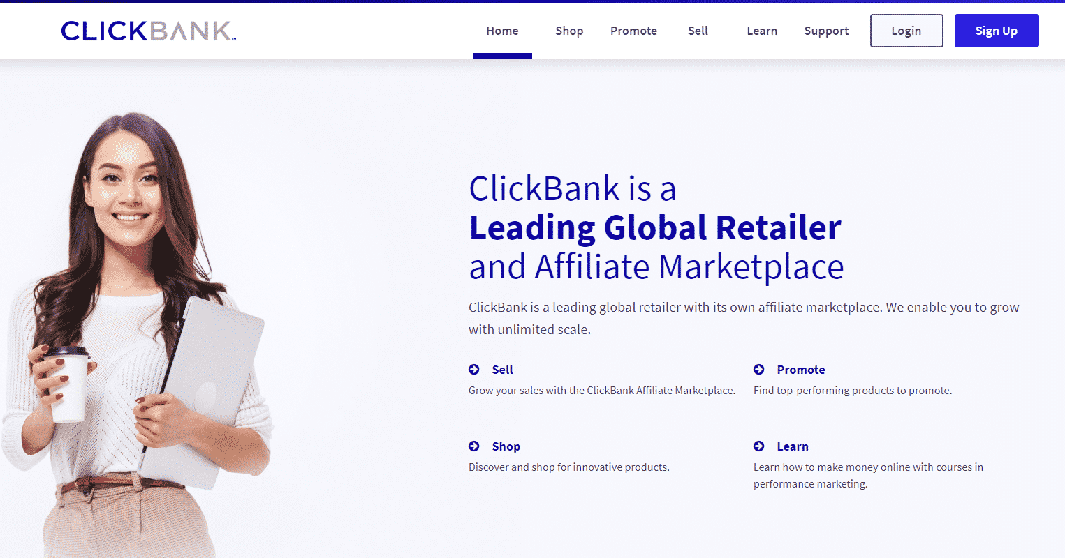 Sito Web di Clickbank