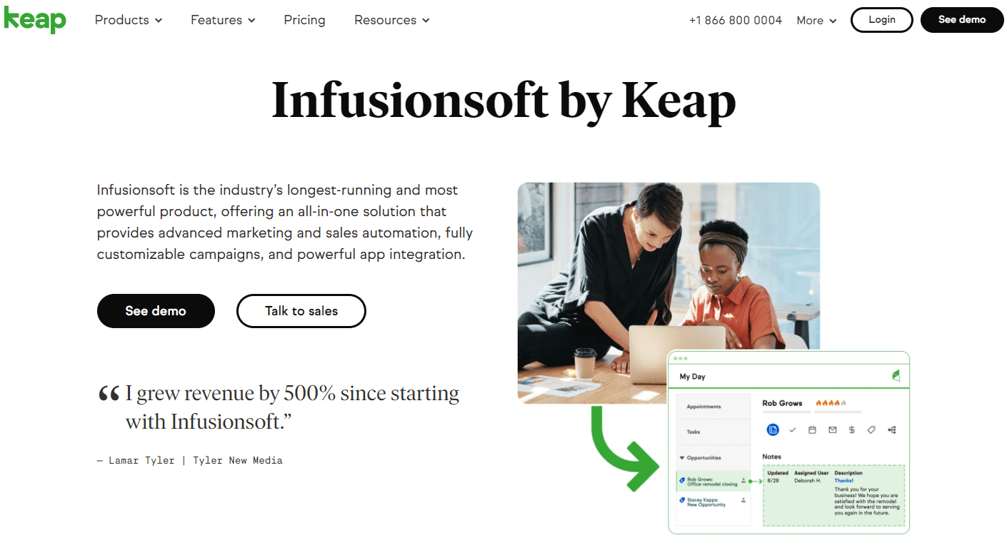 Infusionsoft By Keap