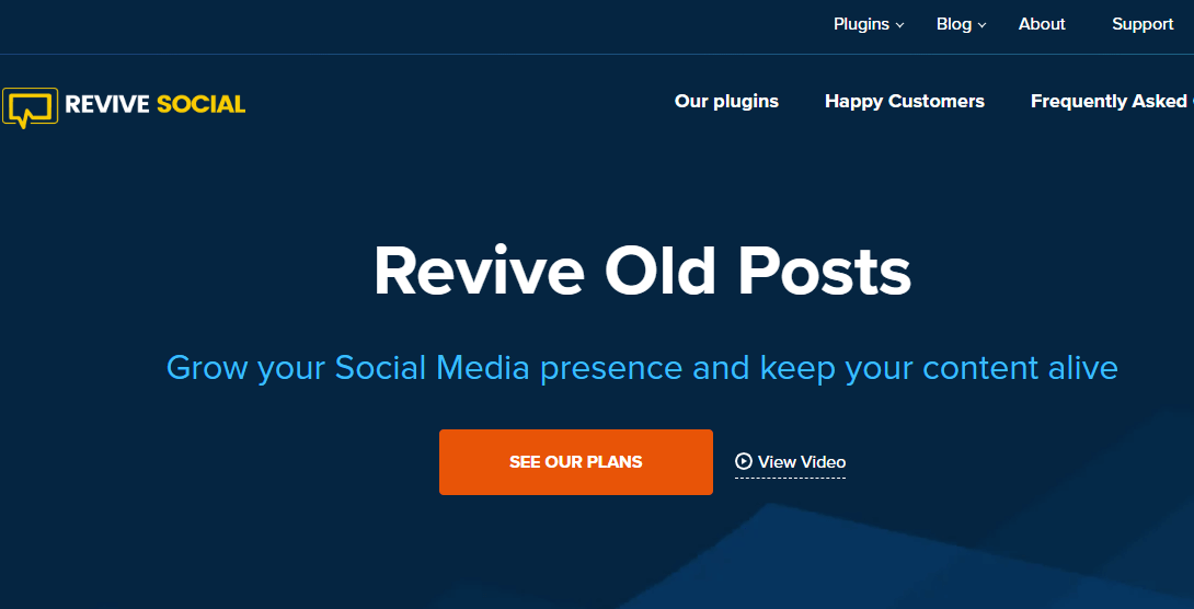 Revive Old Post plugin