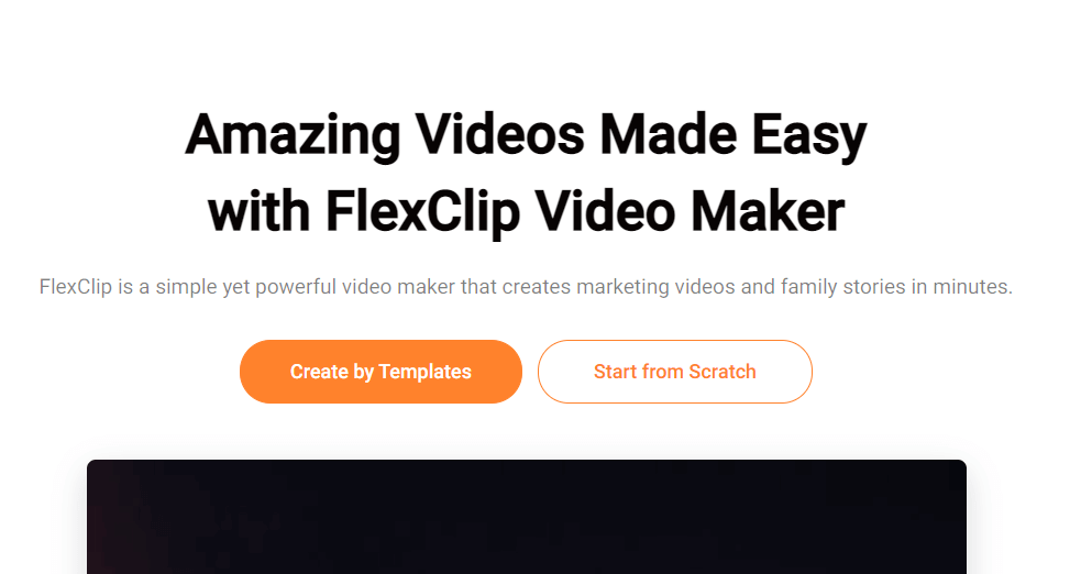 flexclip for video editing