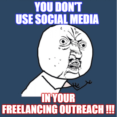 using Social Meda in Freelancing